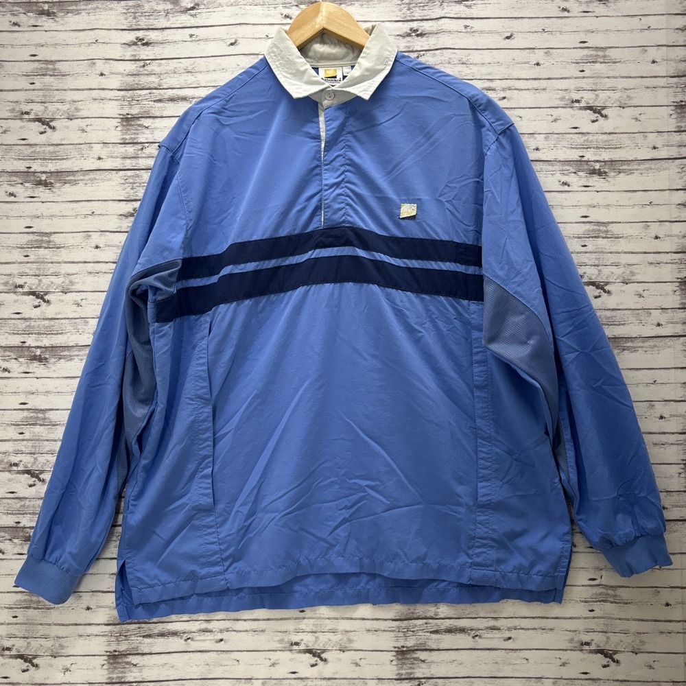 Light Blue Long-Sleeve Casual Button Down Shirt with White Collar